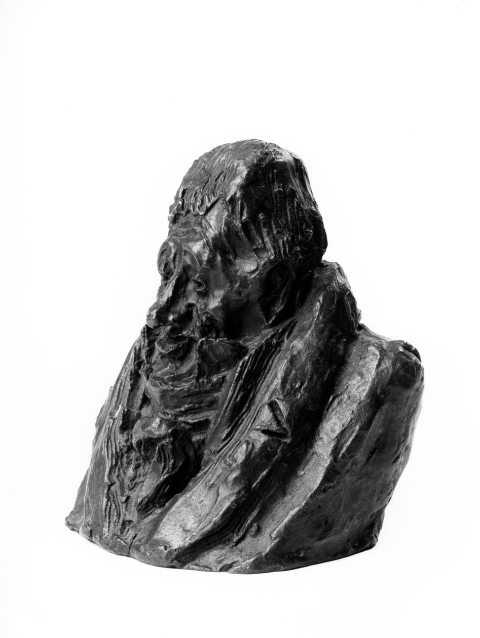 Spousta bust „“ Celebrites du Juste Milieu“ „“ Karikatura od Pierra Paula Royer-Collarda (Royer Collard od Honoré Daumier