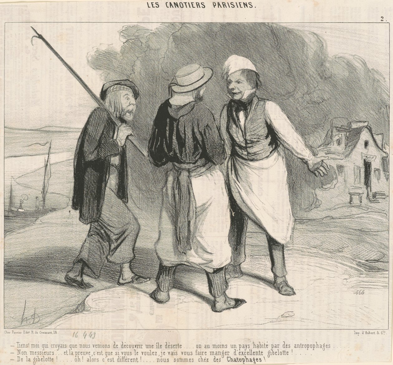 Tady! Myslel jsem, že jsme právě objevili... od Honoré Daumier