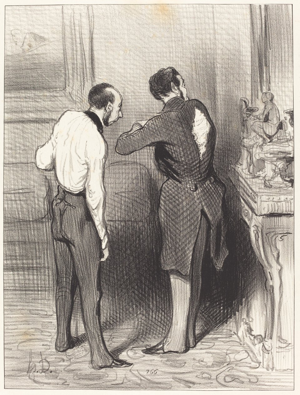 Tvoje šaty mi sluší, půjčím si je... od Honoré Daumier