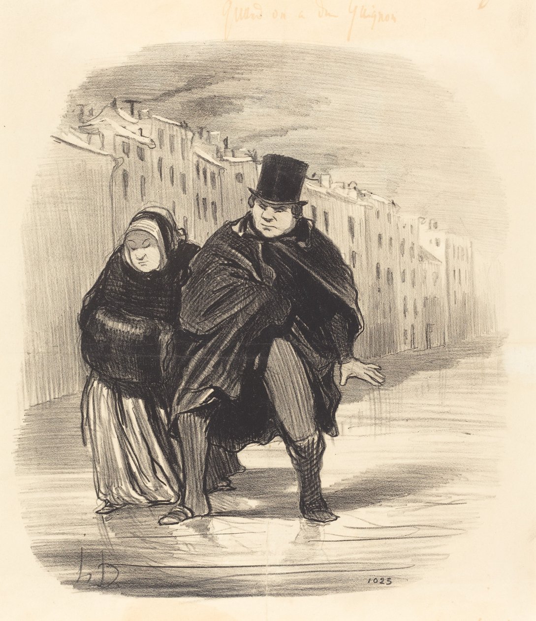 Vezmeš mě zase zpátky... abych šel a přál si... od Honoré Daumier
