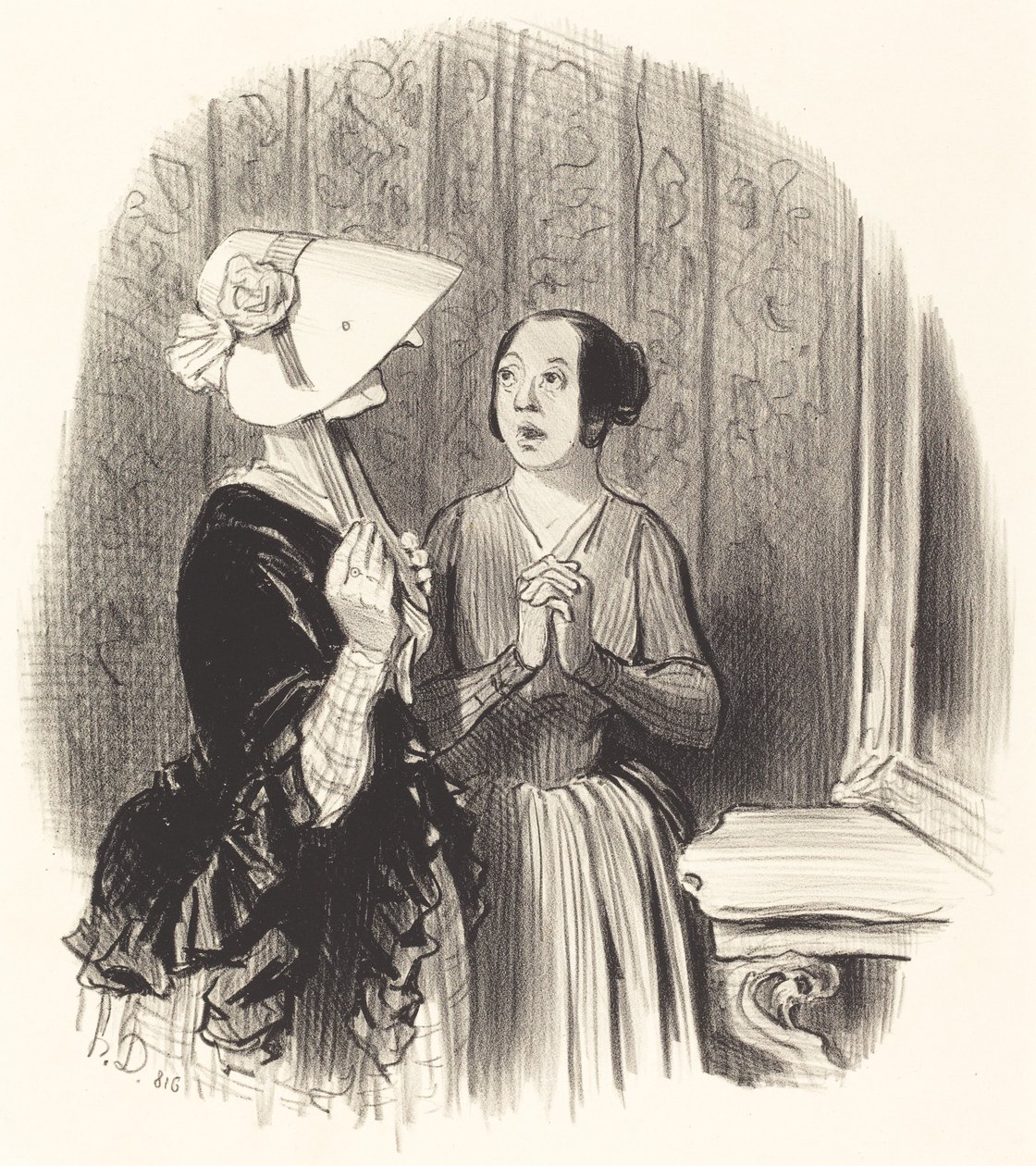 Klobouk Pamela od Honoré Daumier