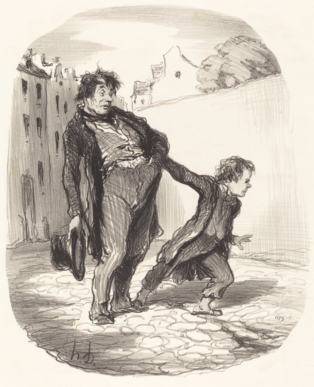Modelový syn od Honoré Daumier