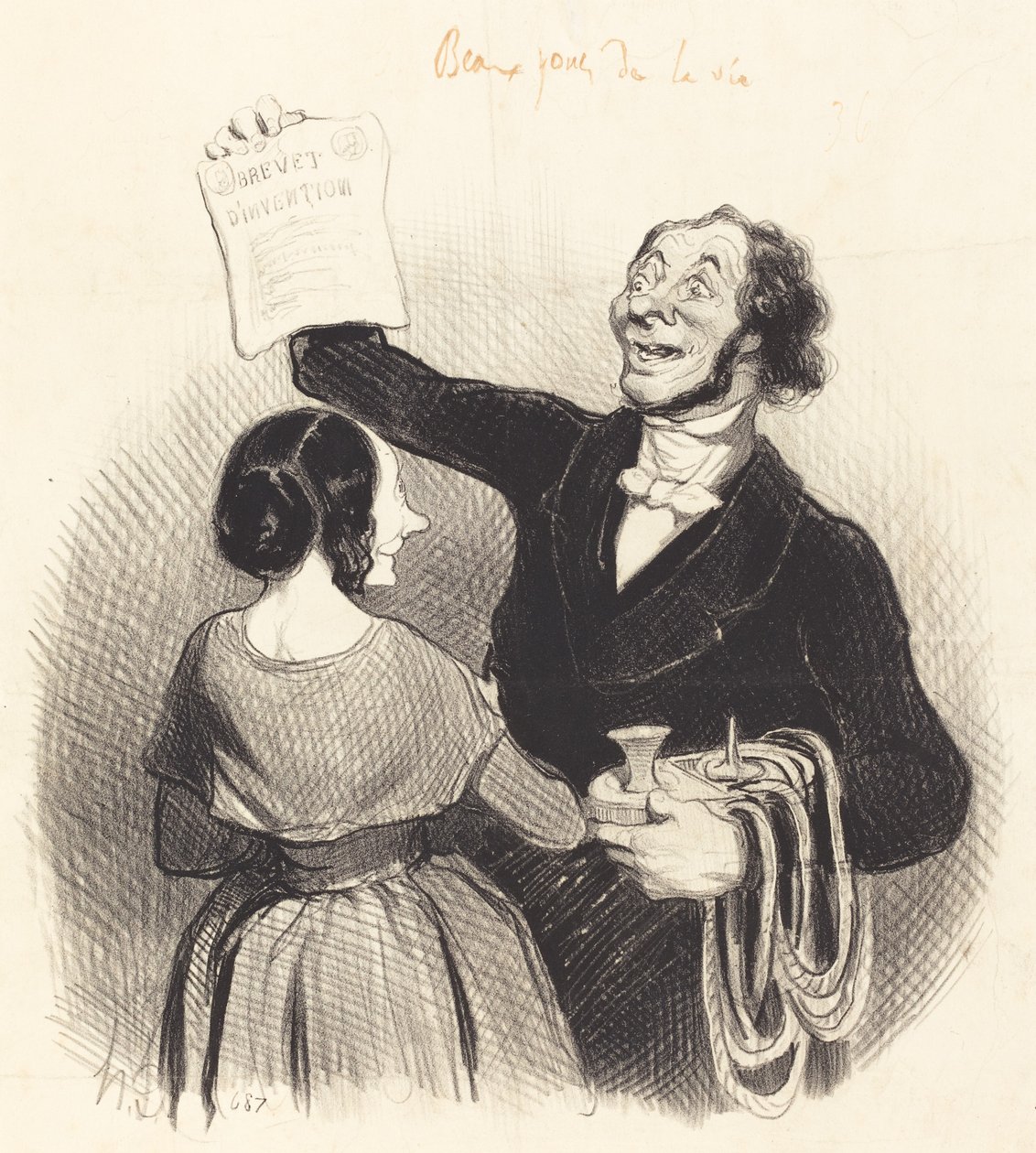 Další skvělý muž od Honoré Daumier
