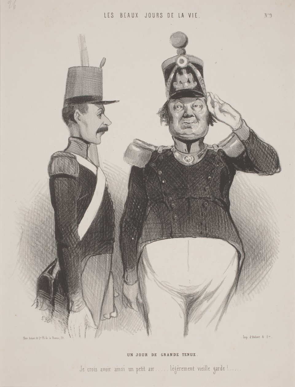 Den velkolepých šatů od Honoré Daumier