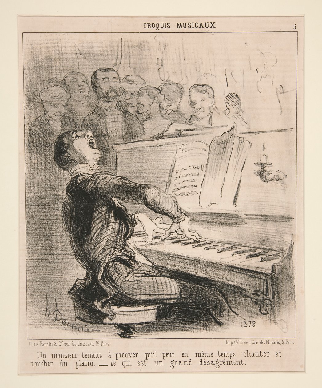 Gentleman, který to chce dokázat od Honoré Daumier