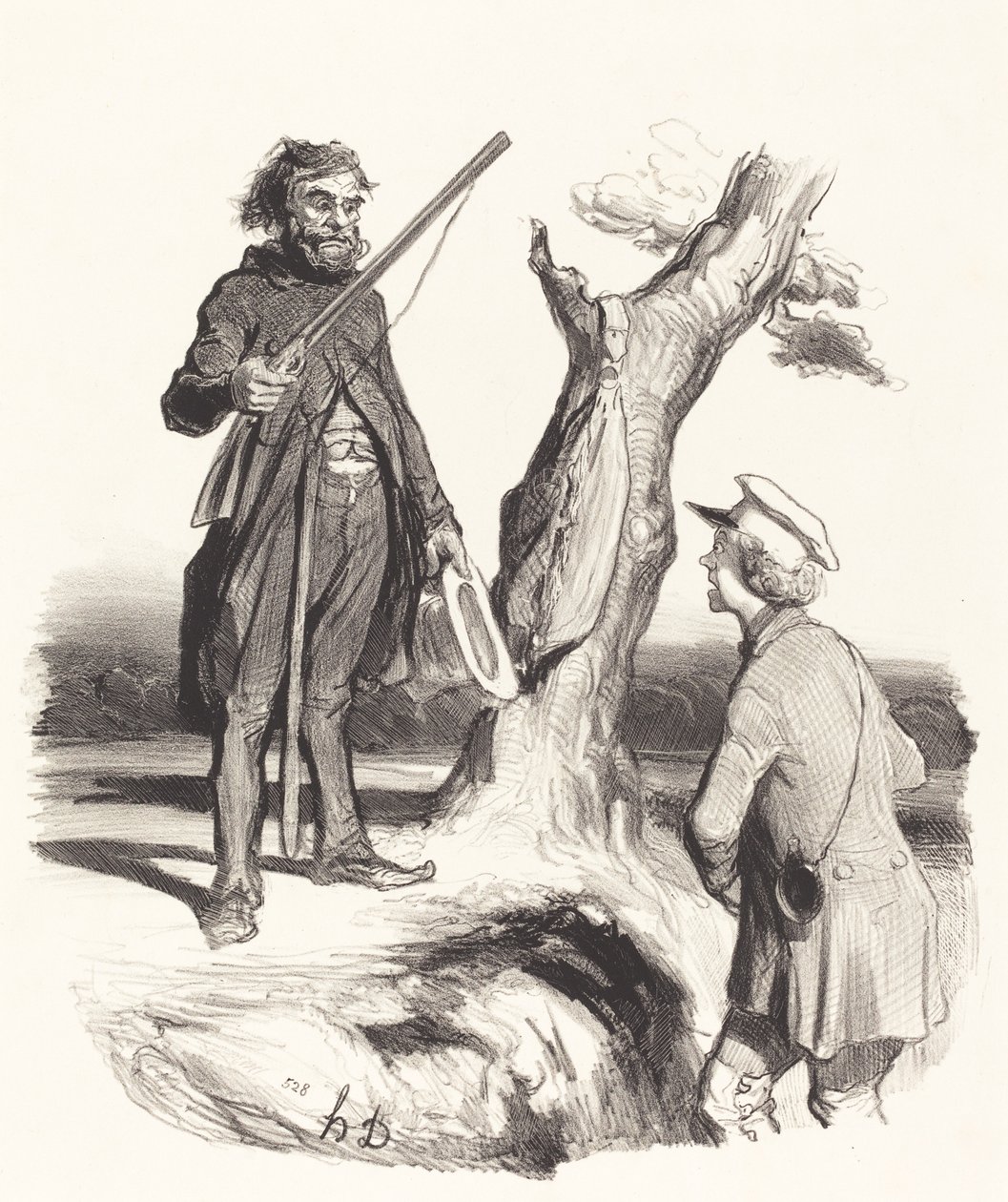 Chudák otec, který... od Honoré Daumier