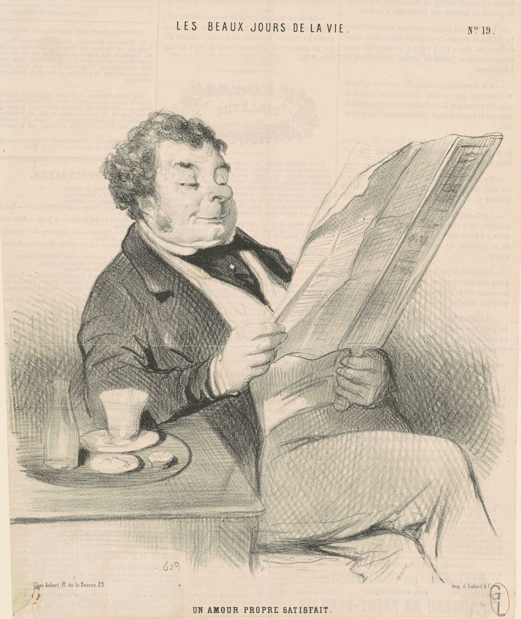 Spokojené sebevědomí od Honoré Daumier