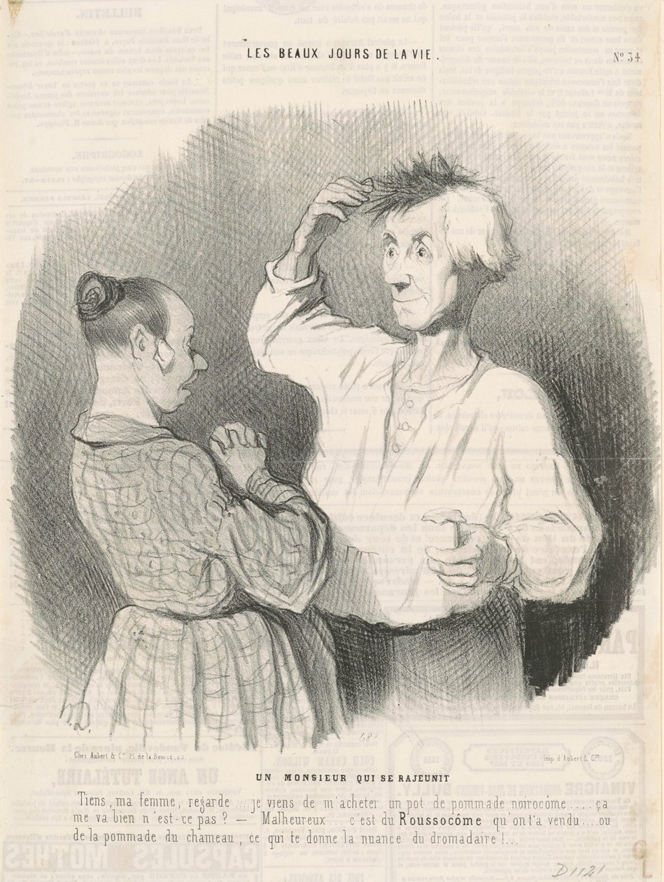Gentleman, který omládne od Honoré Daumier