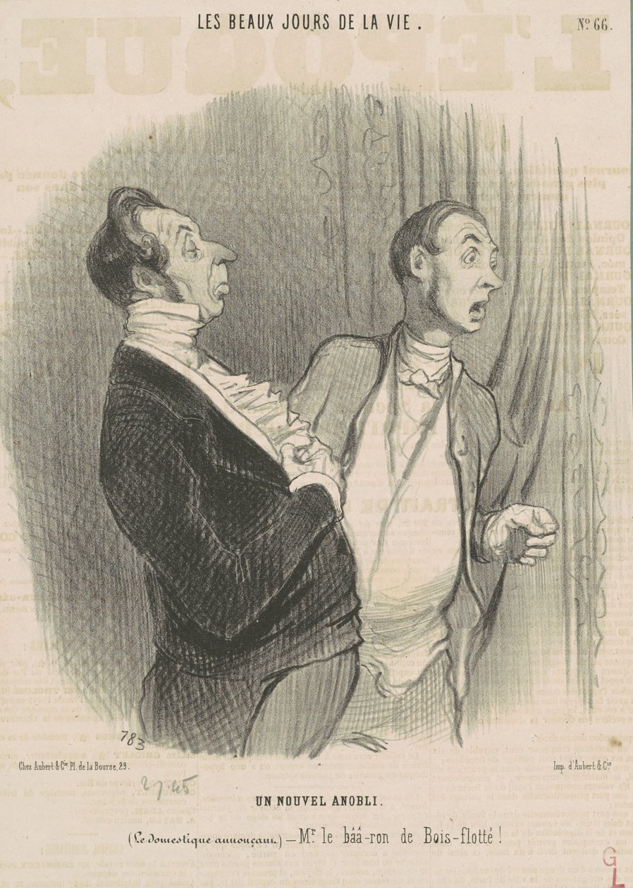 Nový rytíř od Honoré Daumier