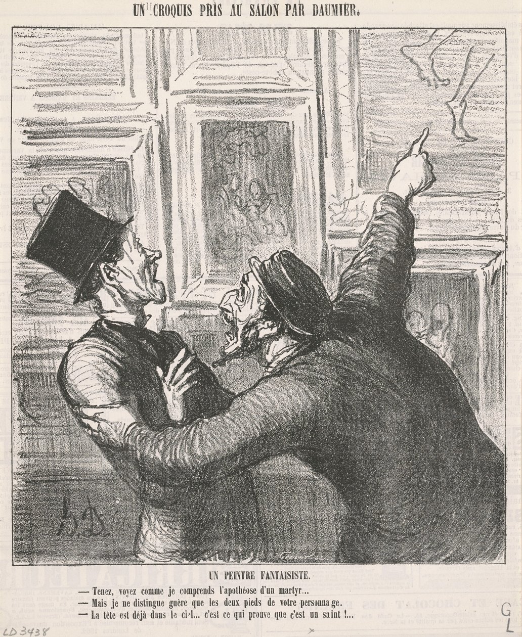 Rozmarný malíř od Honoré Daumier