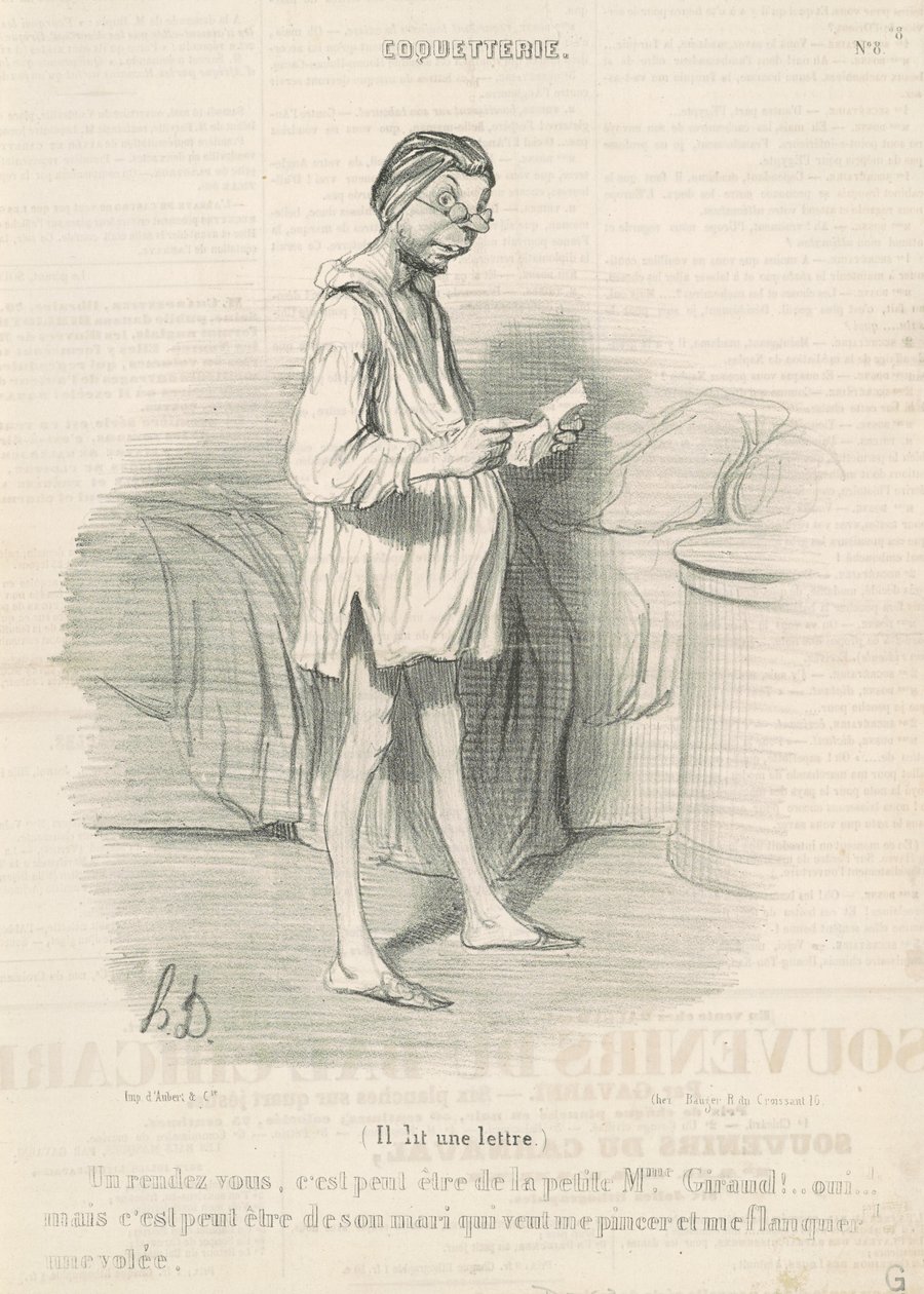 Datum může být... od Honoré Daumier