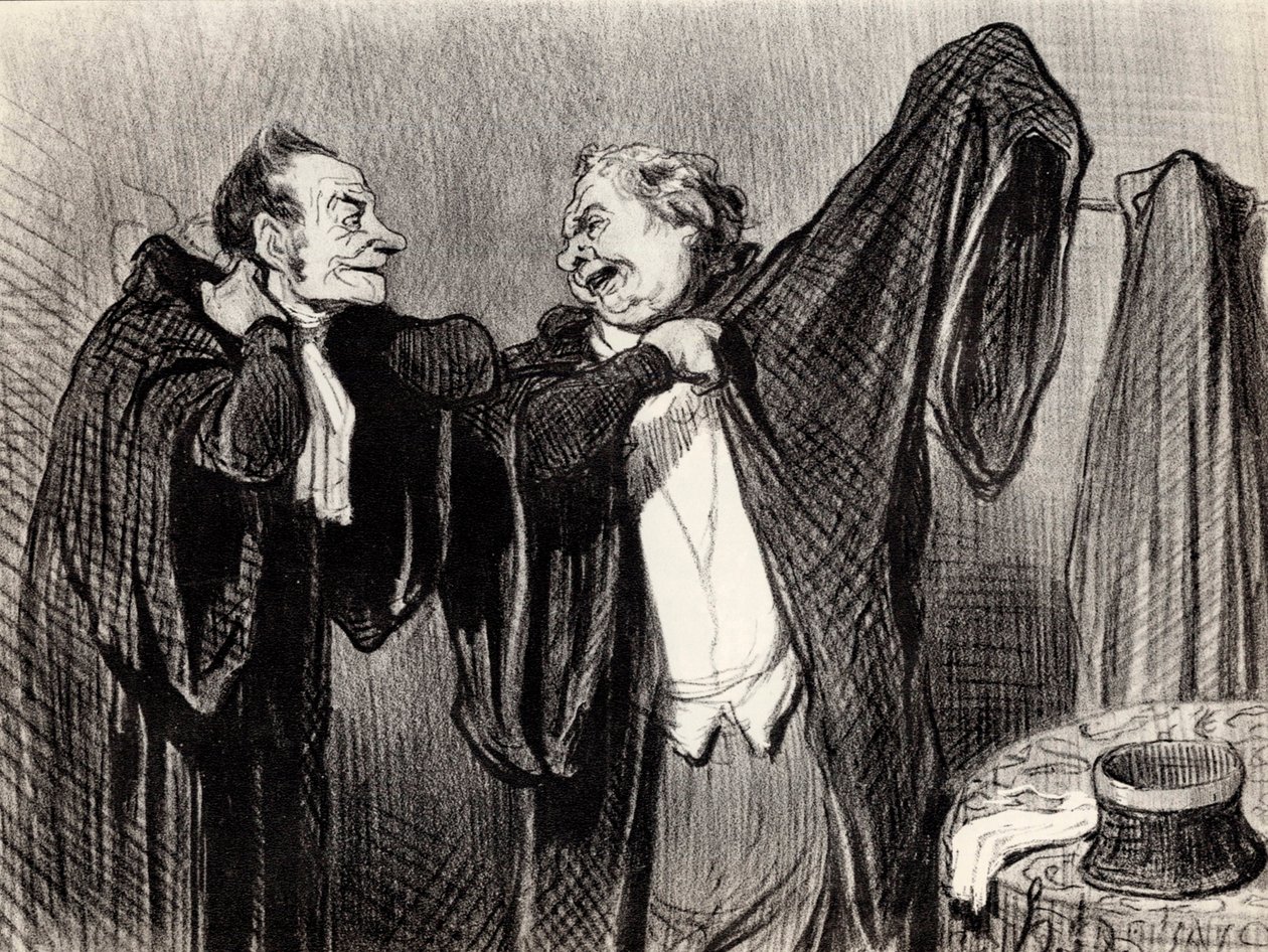 Za kolegů, 1845-1848. od Honoré Daumier