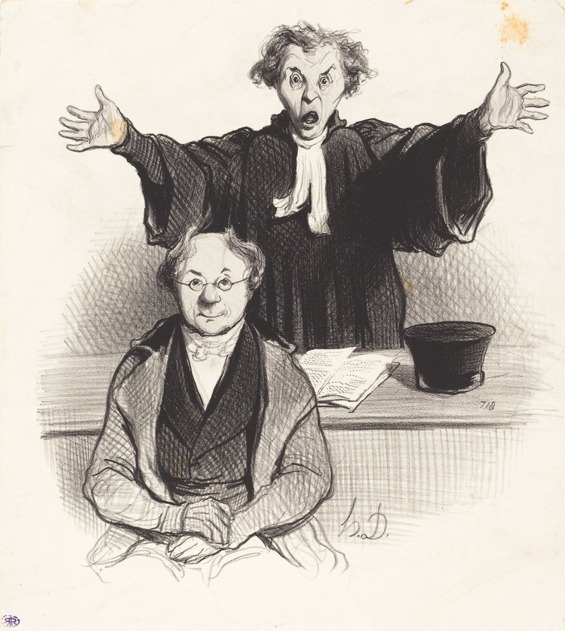 Žádost o rozchod od Honoré Daumier