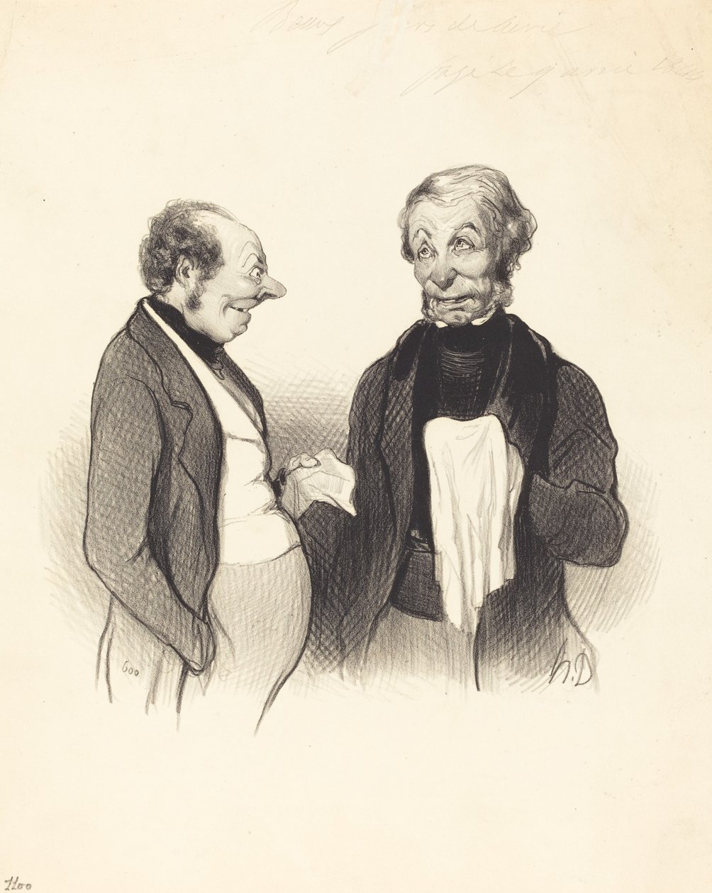 radostná zpráva od Honoré Daumier