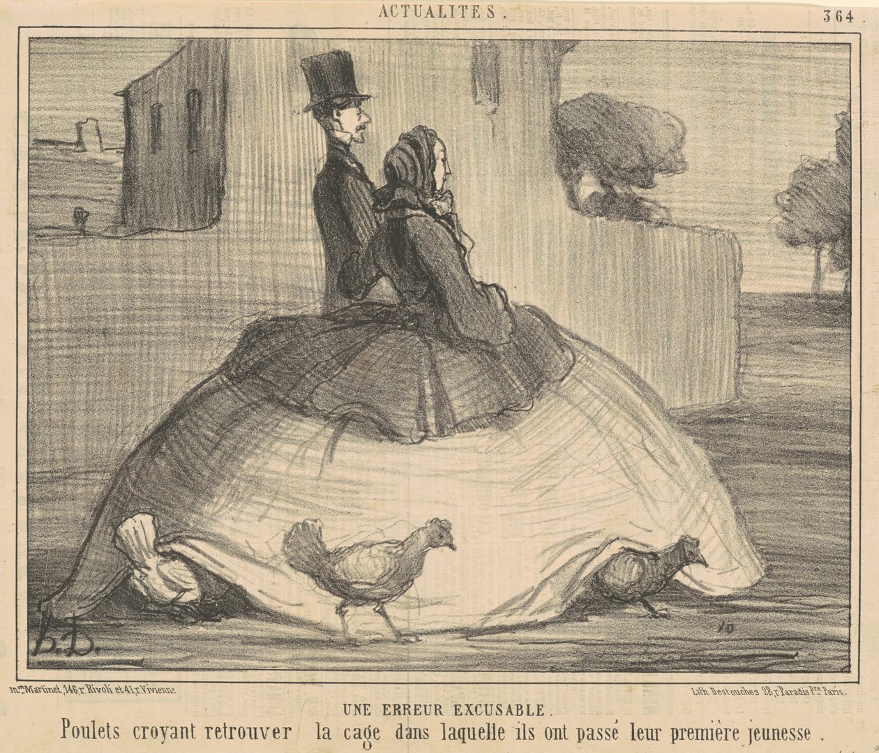 Omluvitelná chyba od Honoré Daumier