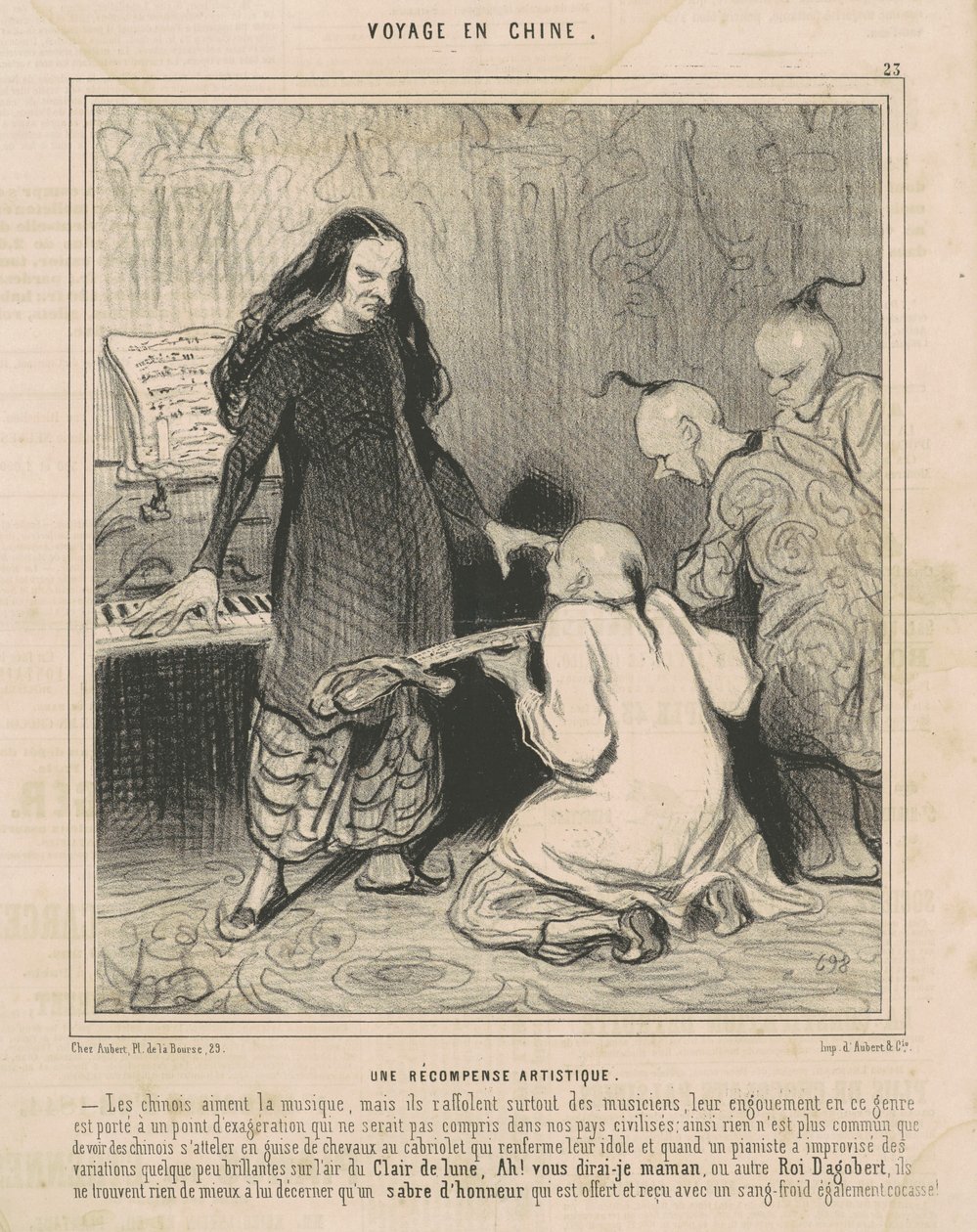 Umělecká cena od Honoré Daumier