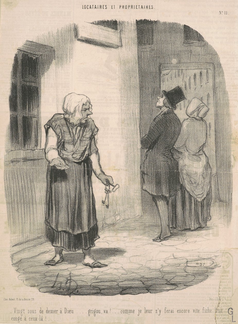 Dvacet haléřů Bohu... od Honoré Daumier
