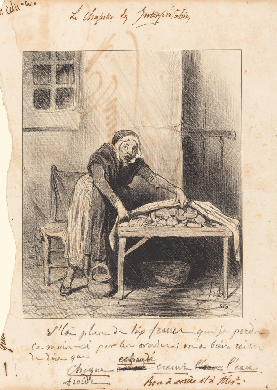 Je to více než šest franků, které ztrácím... od Honoré Daumier