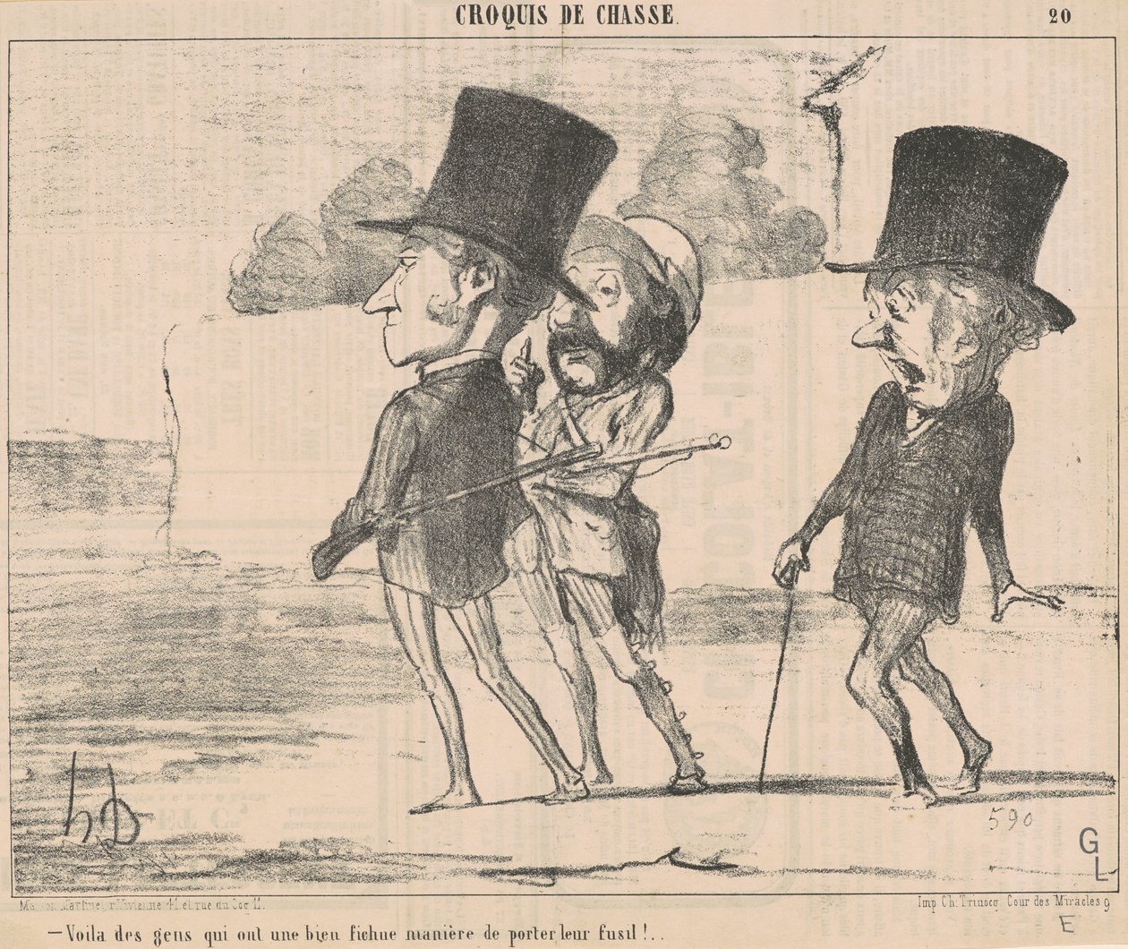No, lidé mají... zatracený způsob... od Honoré Daumier