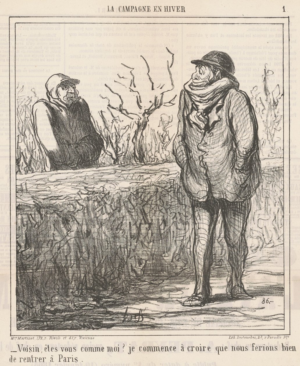Sousede, jsi jako já? ... od Honoré Daumier