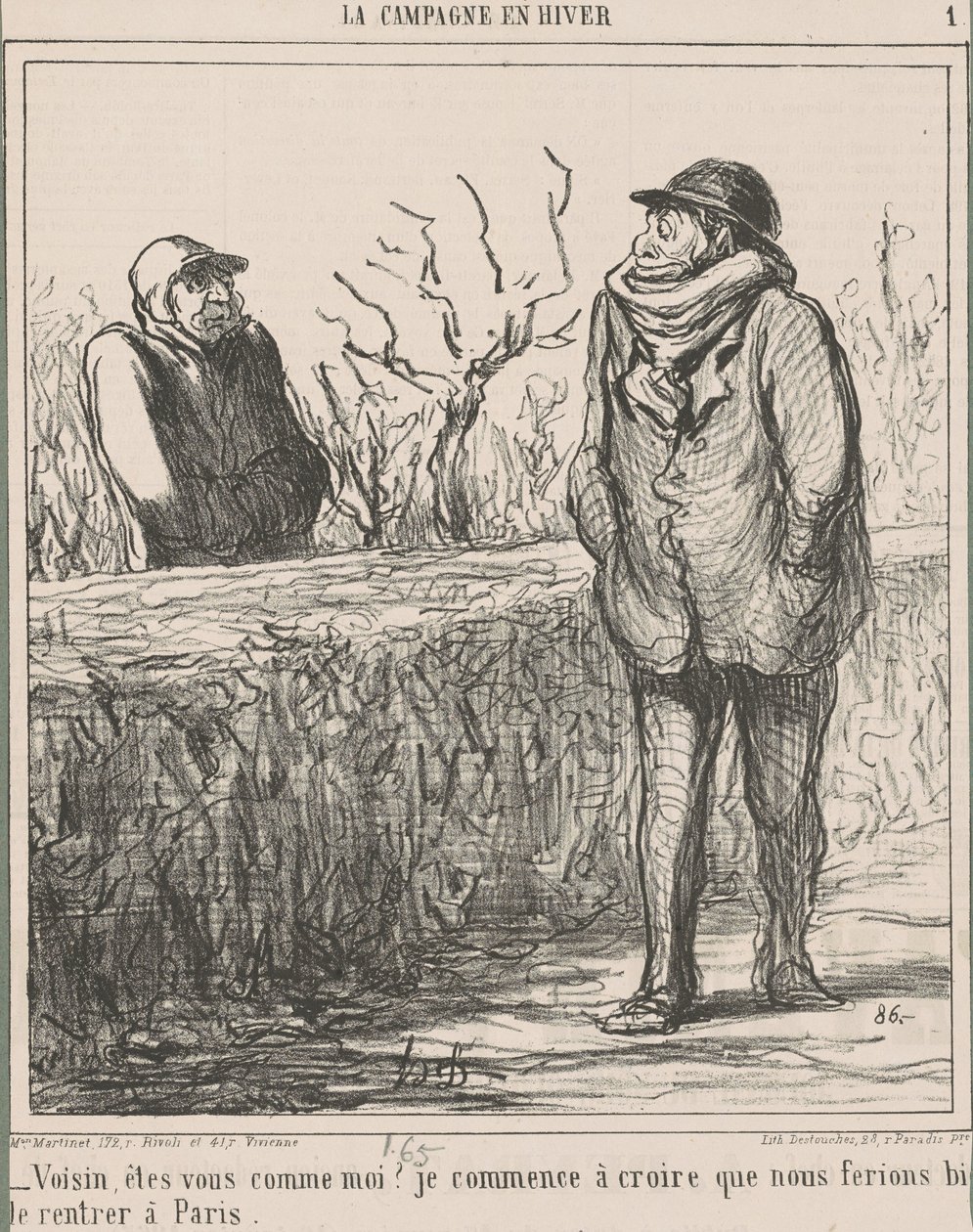 Sousede, jsi jako já? ... od Honoré Daumier