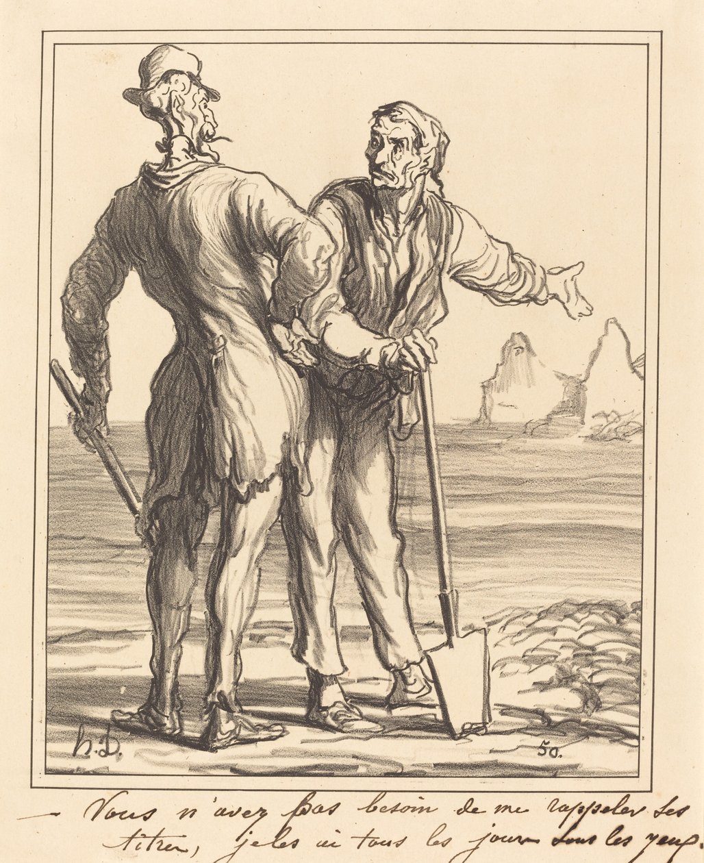 Jeho tituly mi nemusíš připomínat... od Honoré Daumier