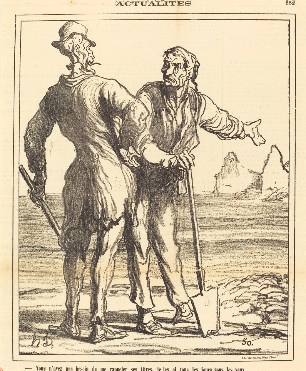 Jeho tituly mi nemusíš připomínat... od Honoré Daumier