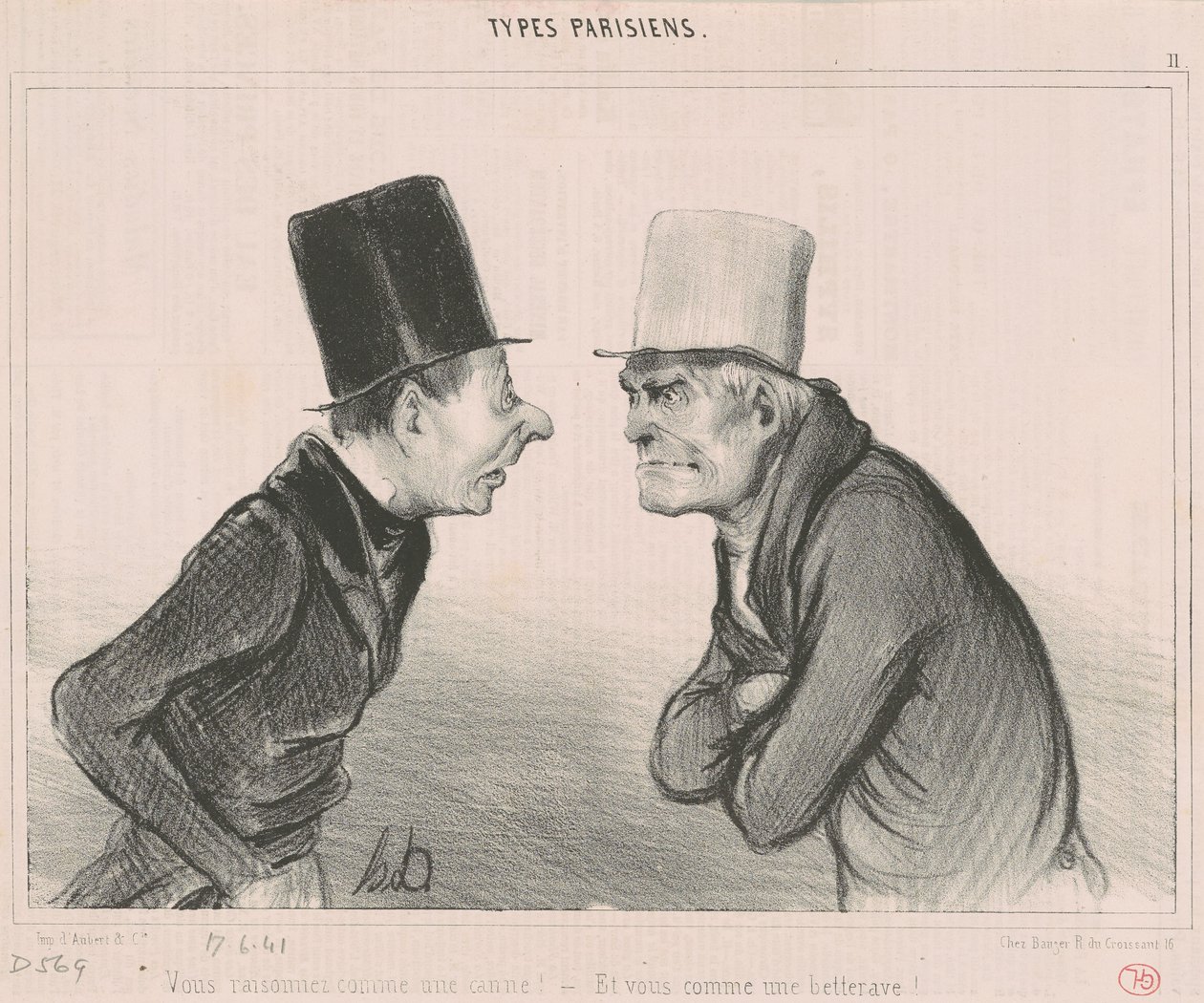 Myslíš jako hůl! od Honoré Daumier