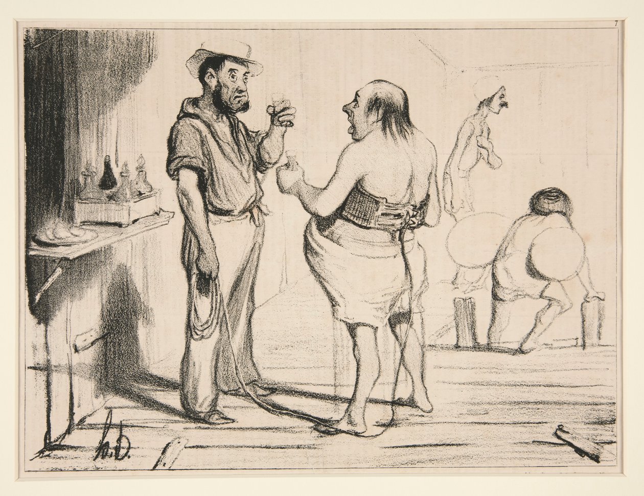 Vidíš, buržoasi, jsi přesně v od Honoré Daumier