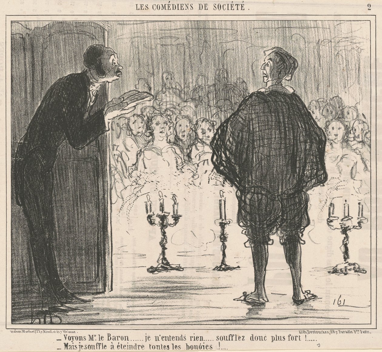 Podívejme se na pana barona... od Honoré Daumier