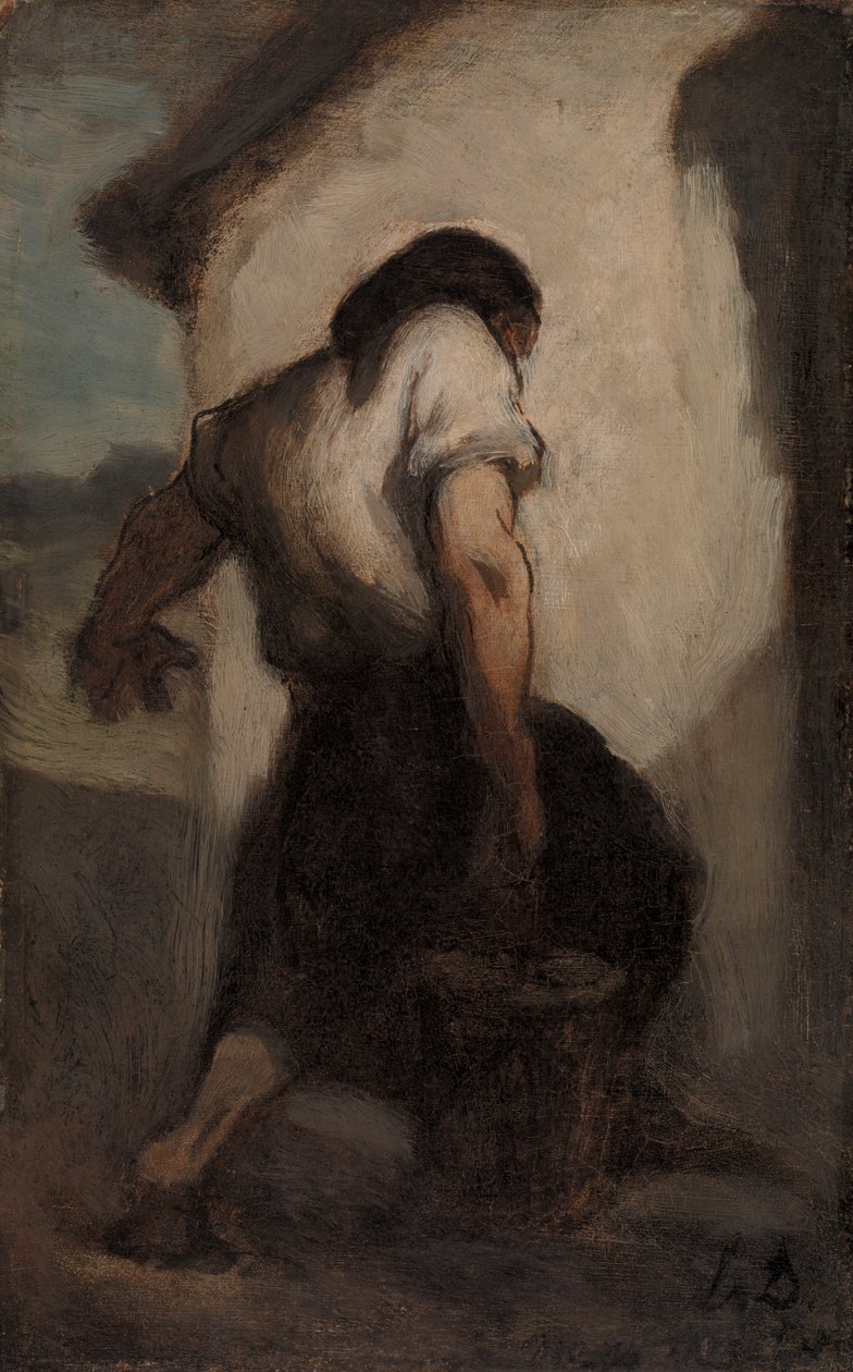Vodní nosič od Honoré Daumier