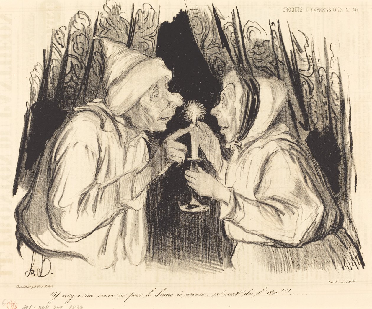 Na nachlazení nic takového neexistuje... od Honoré Daumier