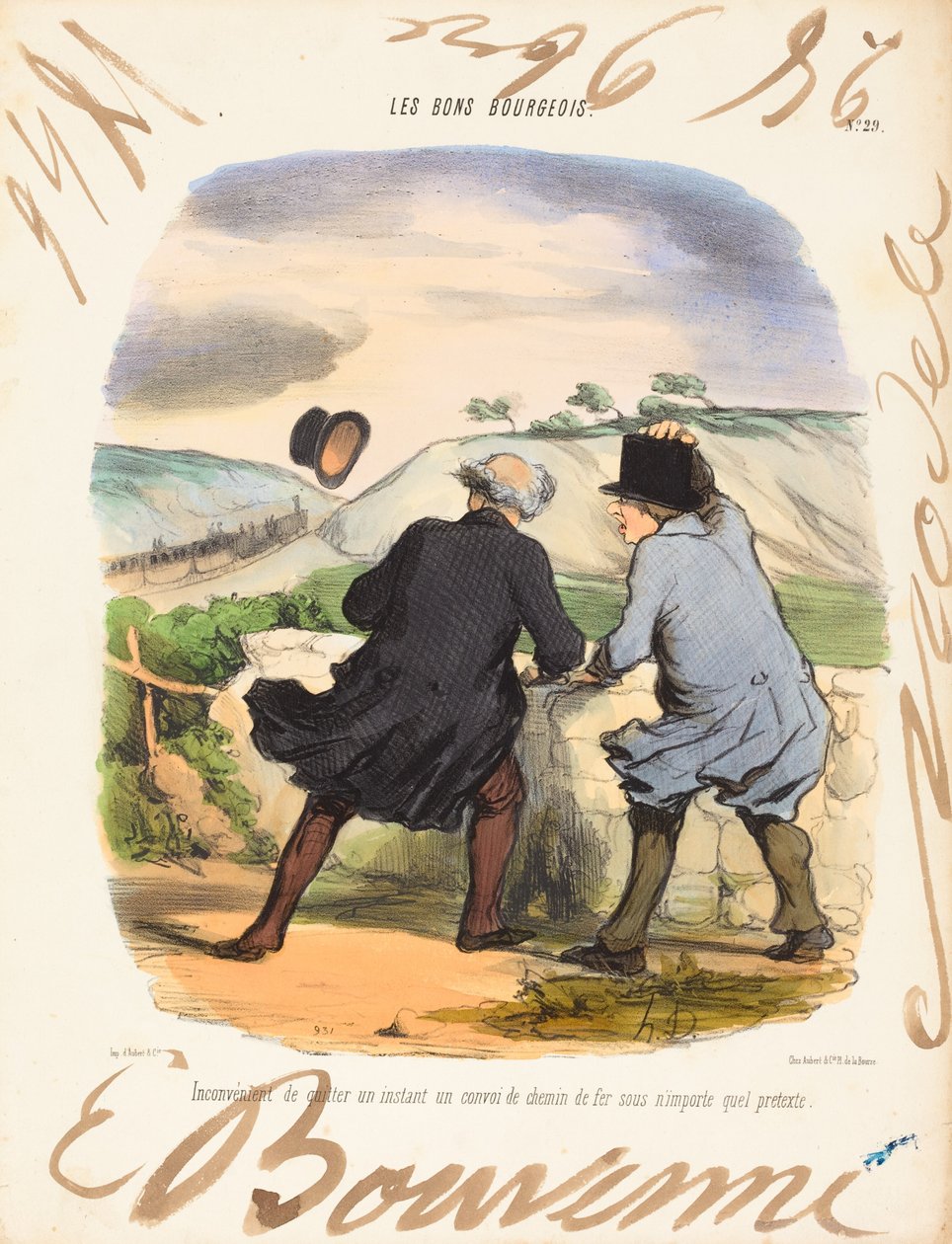 Nevýhoda odchodu od Honoré Daumier and Edouard Bouvenne