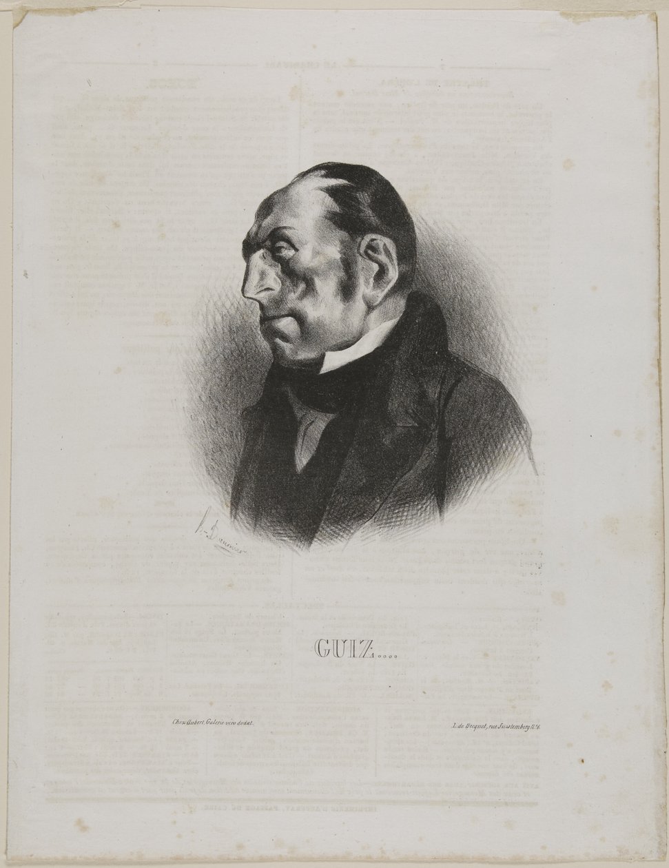 Guiz.... od Honoré Victorin Daumier