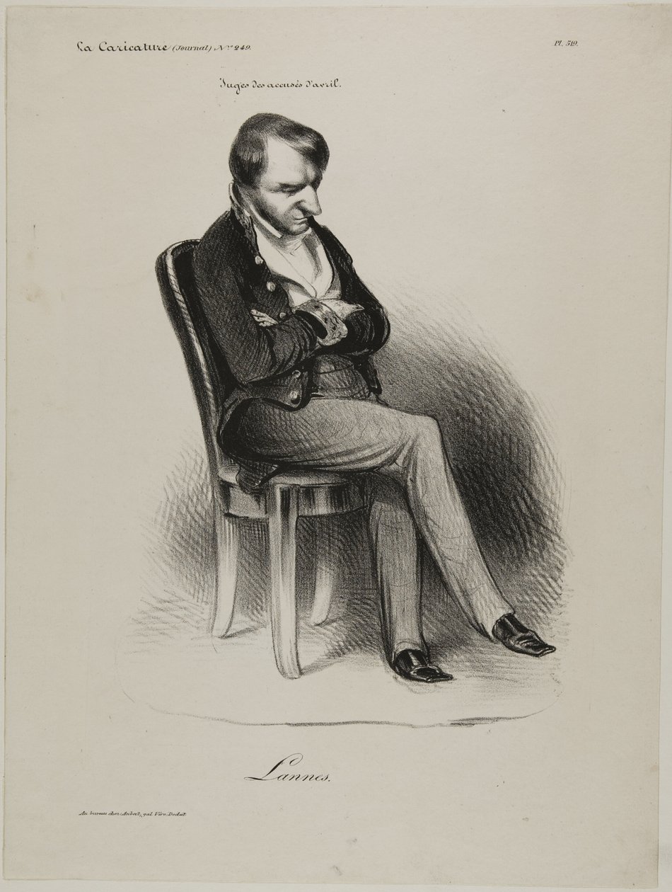 Lannes, deska 519 od Honoré Victorin Daumier