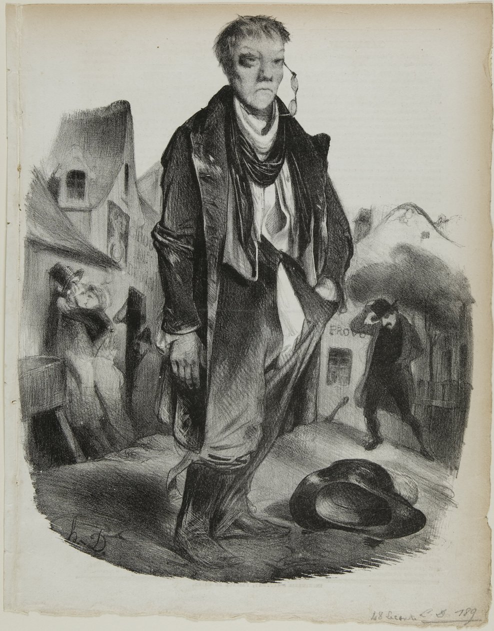 Opilec od Honoré Victorin Daumier