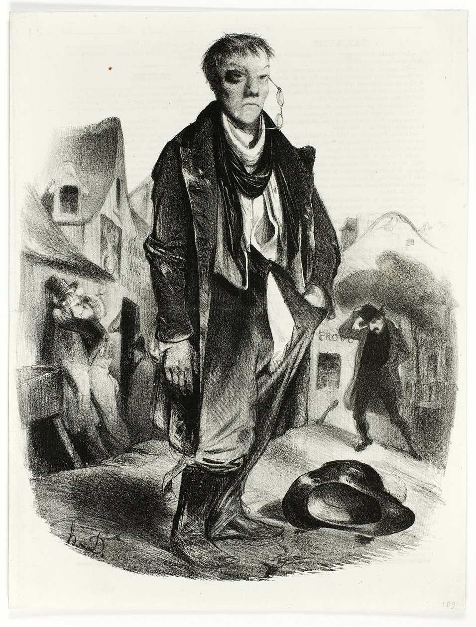 Opilec od Honoré Victorin Daumier