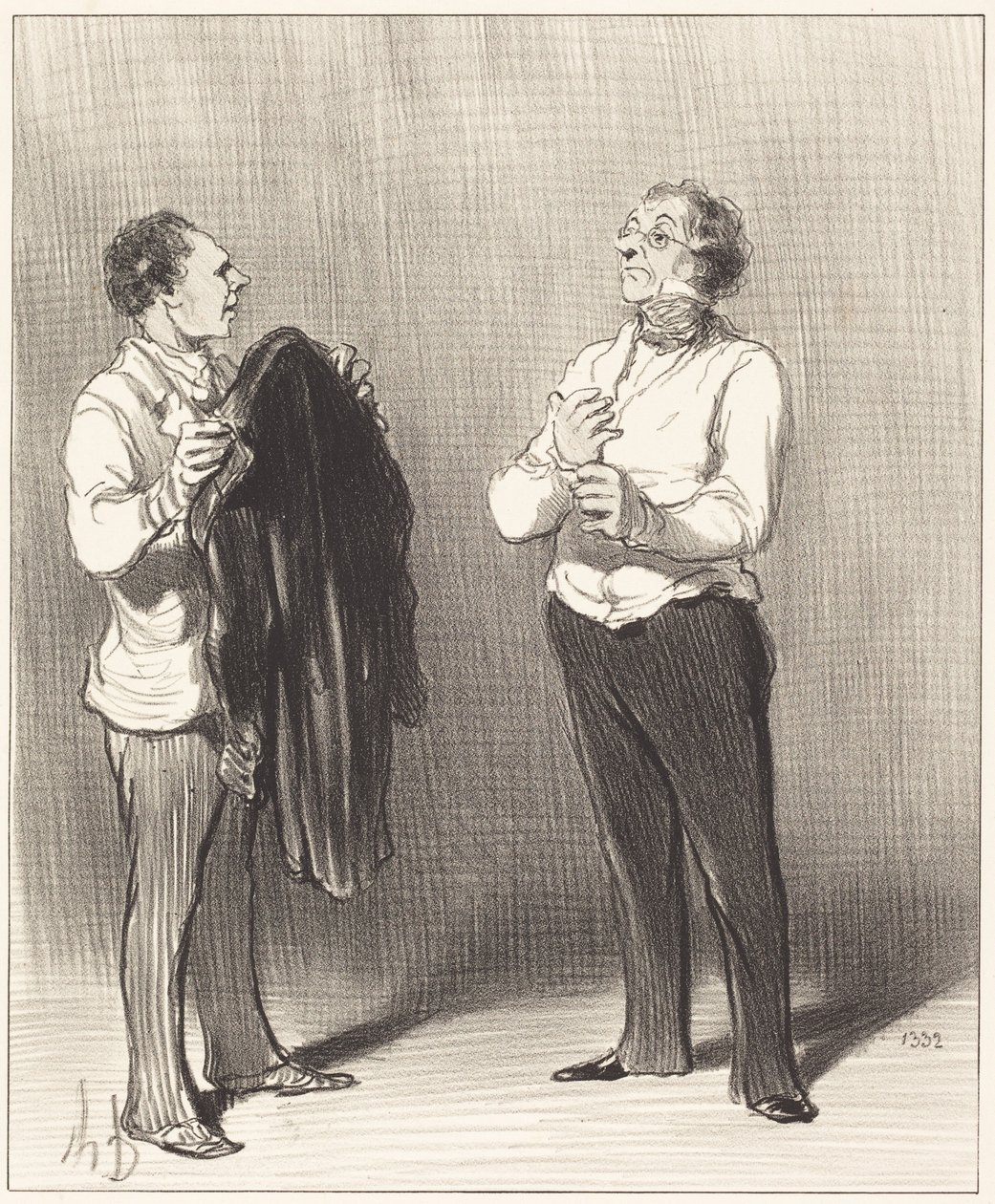 (Sluha) - Pán by udělal dobře... od Honoré Daumier