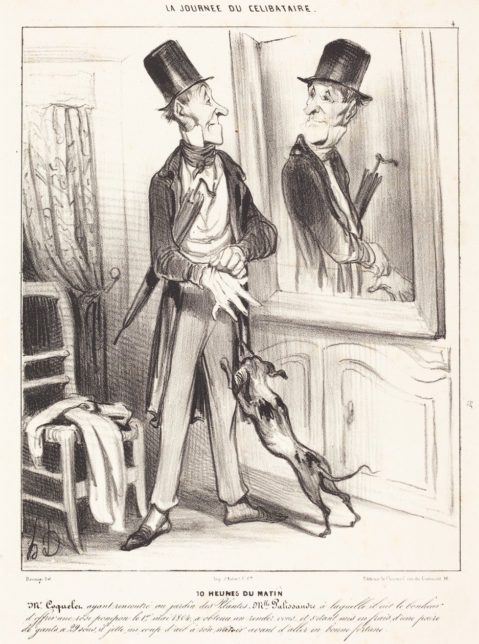 10 hodin ráno od Honoré Daumier
