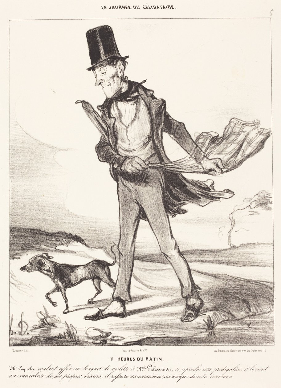 11 hodin dopoledne od Honoré Daumier