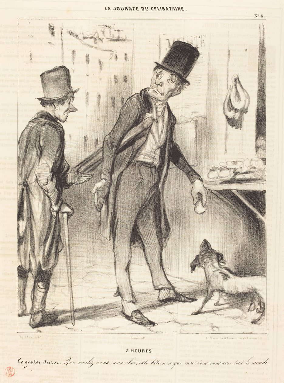 2 hodiny – Svačina v Azoru od Honoré Daumier