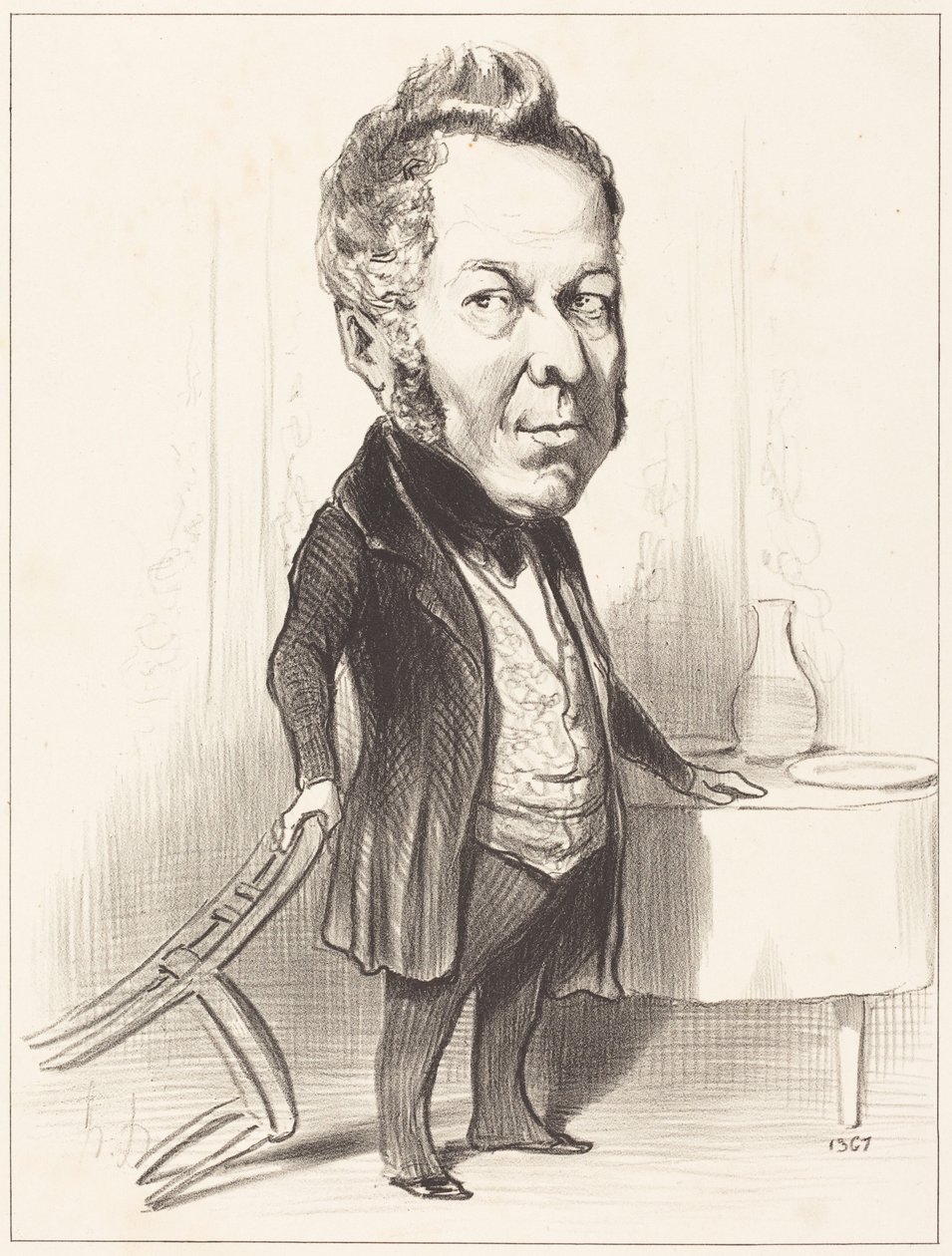 A.P.F. Deslongrais od Honoré Daumier