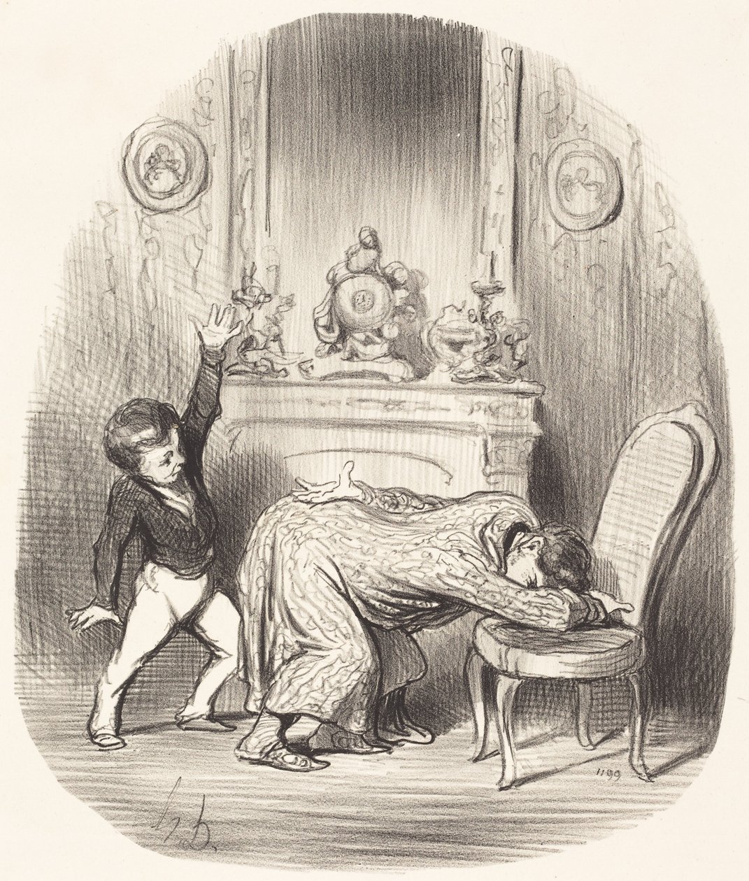 Po vzoru Jindřicha IV. od Honoré Daumier
