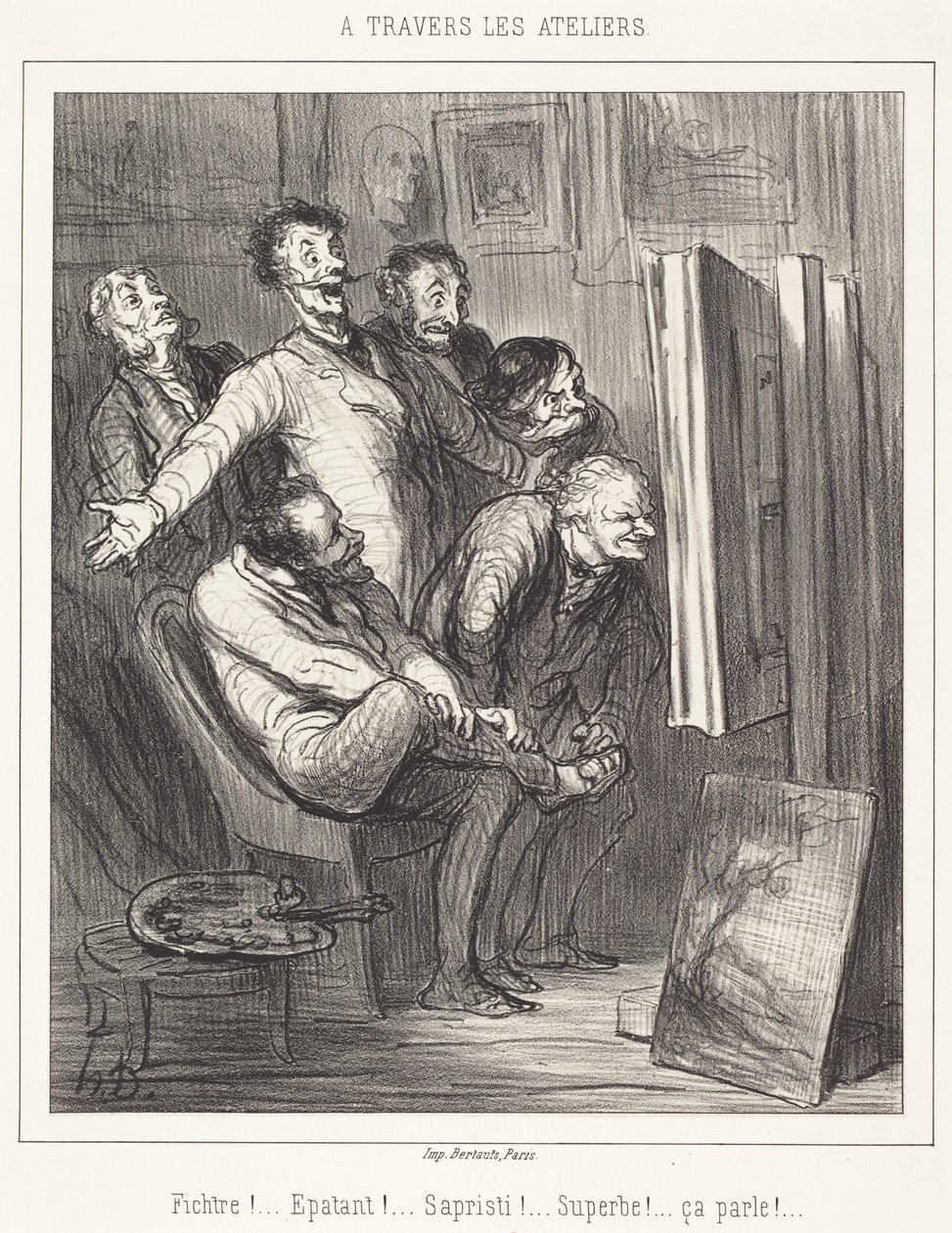 Napříč ateliéry od Honoré Daumier