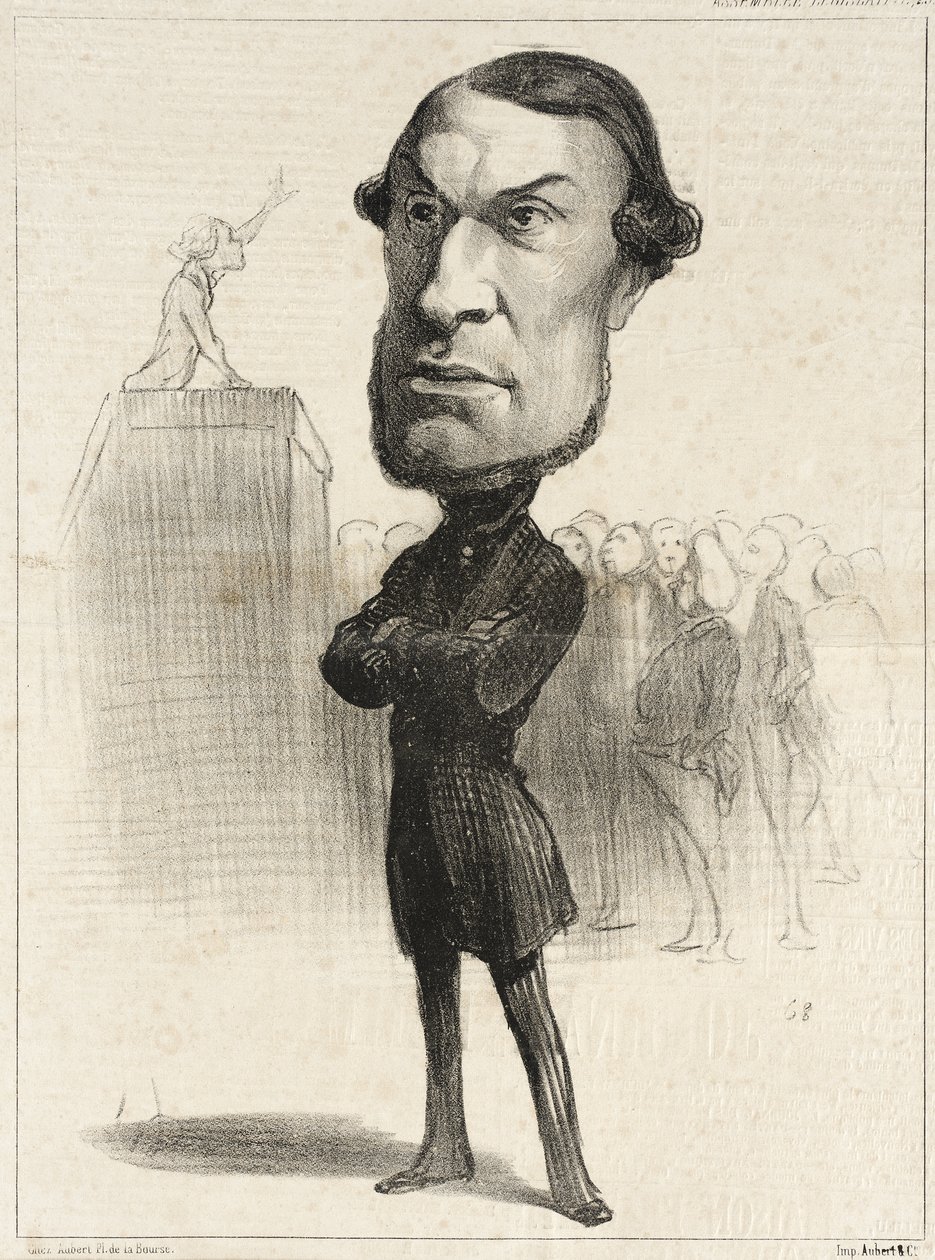Achille Fould od Honoré Daumier