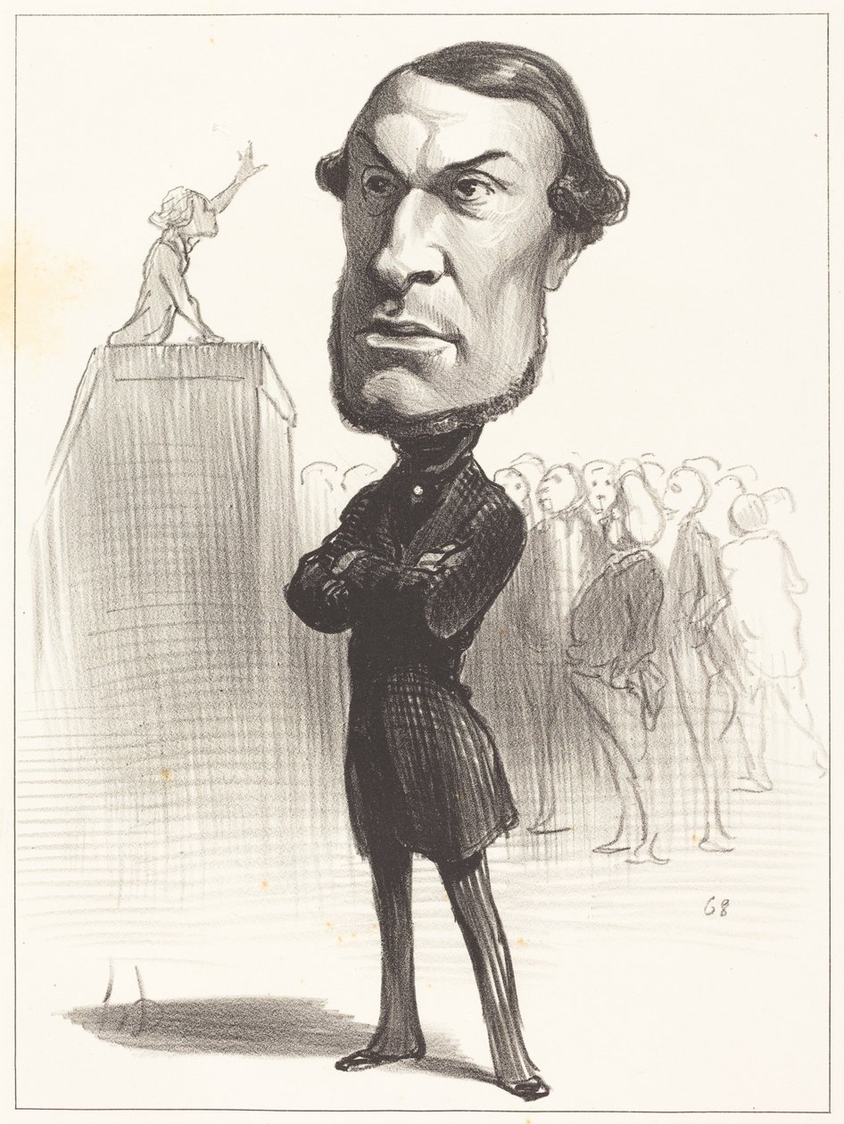 Achille Fould od Honoré Daumier