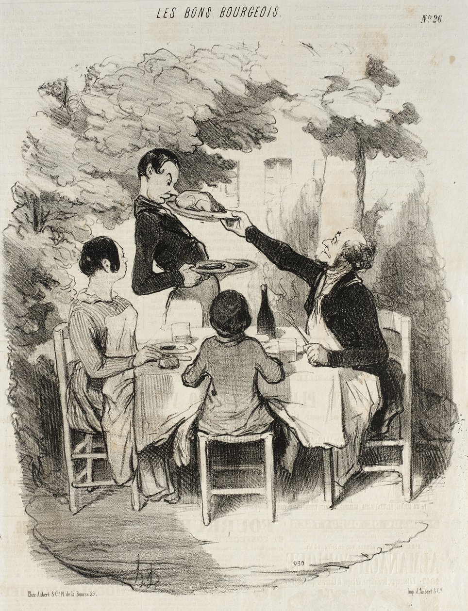 Ach! Je čerstvý... od Honoré Daumier