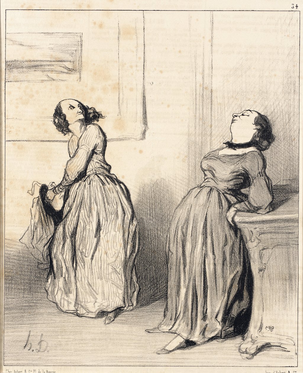Ach! Myslíte si, že můj poslední román není úplně... od Honoré Daumier