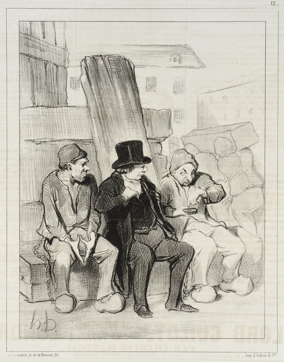 Takže, příteli, ve dvaadvaceti letech jste již zabil tři muže... od Honoré Daumier