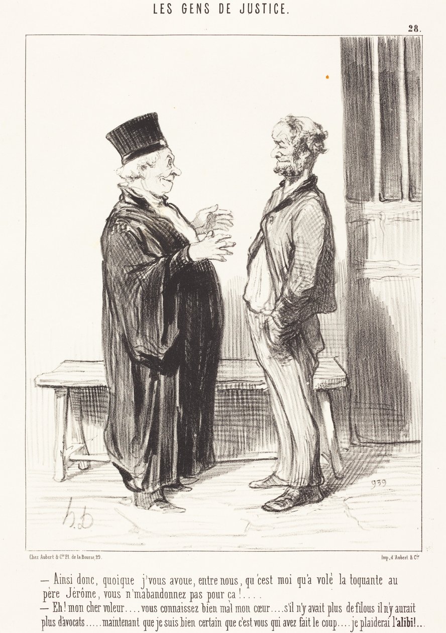 Takže, ačkoliv vám přiznávám ... od Honoré Daumier